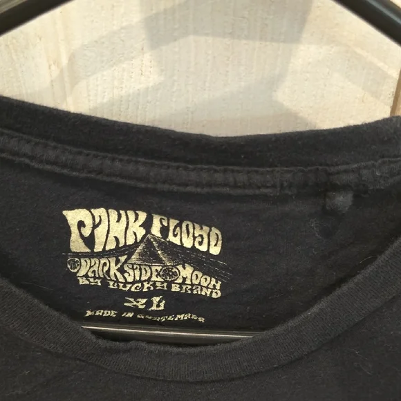 Lucky Brand Black Pink Floyd Graphic Tee - Picture 2 of 3